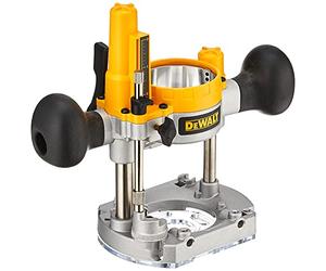 DEWALT Base de inmersión para enrutador compacto, varillas de acero para un golpe de inmersión suave (DNP612)