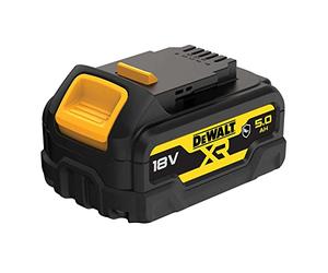 DeWalt - Batería carril engomada XR 18V Li-Ion 5Ah