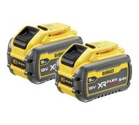 Dewalt Batería de 18 V XR Flex Volt - Batería de Repuesto DCB547 Compatible con Herramientas de batería de 54 V y 18 V - 2 Unidades