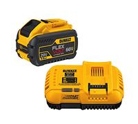 DEWALT Batería de litio FLEXVOLT de 60 V Max con cargador, 9 Ah (DCB118X1)