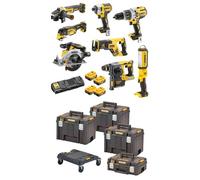 DeWALT Battery Combo Pack DCK853P4T-QW 18V 5Ah Including DCD996, DCF887, DCH273, DCG405, DCS356, DCS367, DCS565, DCL050