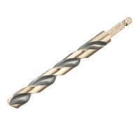 DEWALT BLACK&GOLD Broca HSS-G De 1/4" Con Punta Hexagonal 13.0mm DEWDT20619QZ