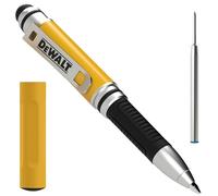 DEWALT Bolígrafo Stylus Mini 3 en 1 Heavy Duty, Lápiz táctil para iPad y iPhone, EDC Touch Screen Pen con Punta táctil y Punta para teclados, Cartucho de Tinta Extra