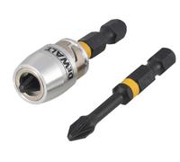 DEWALT Brocas de Impacto PZ2 50mm con Manga Magnética (x2)