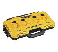 DEWALT Cargador Rápido Cuádruple Para Baterías XR DCB104-QW