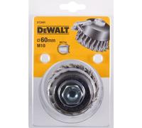 DeWalt DT3500-QZ - Cepillo de copa de alambre trenzado para amoladora, diámetro de 65 mm