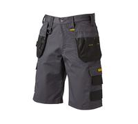 DEWALT Cheverley Ligero Gris Polialgodón Shorts Cintura 30in DEWCHEV30W
