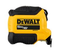 DeWalt Cinta métrica serie compacta 5 m 28 mm – alcance extendido 3 m, freno de dedo
