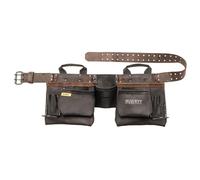 DeWalt cinturón de herramientas DWST550112 cuero 11 bolsillos profesional Talla única Marrón