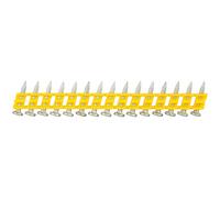 DEWALT Clavos hormigón estándar 20 x 2,6mm 1005 uds cabeza 6 mm, DCN8901020 | Clavos para hormigón 20 x 2,6 mm cabeza 6 mm, pack 1005, compatibles con clavadoras DCN890 y DGN845.