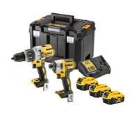 Dewalt Combo set DCD996 + DCF887, cargador, TSTAK DCK276P3T
