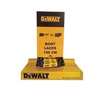 DEWALT Poliéster / Algodón Botas LACES 150cm En Dispensador (60 Pares) DEWLACES