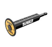 DEWALT Cortador de tubo interno DT20563-QZ de 34 mm (para uso en destornilladores de impacto y taladro, para tubos de PVC, disco de corte de diamante fijo con alta resistencia al desgaste, vástago