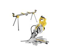 DeWalt CPROF110 CPROF110-KIT = DW777 telescopica 1800W 216 mm + DE7023 Banco de Trabajo para ingletadoras