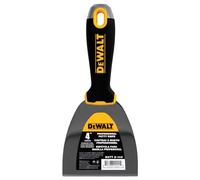 DEWALT Cuchillo de masilla de 4 pulgadas | Acero inoxidable con mango de agarre suave | DXTT-2-140