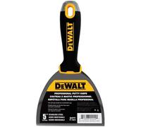 DEWALT Cuchillo de masilla de 5 pulgadas | Acero inoxidable con mango de agarre suave | DXTT-2-141