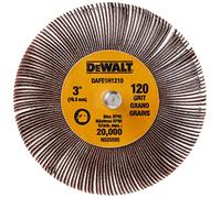 DeWalt dafe1h1210 7,62 cm por 2,54 cm por 1/4-inch HP 120 g rueda de aleta