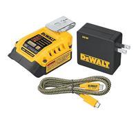 Dewalt DCB094K 20V MAX FLEXVOLT Kit de Carga USB de Iones de Litio con Cable de 100 W
