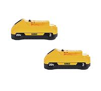DeWalt DCB230-2 20 V MAX Batería de ion de litio 3.0 Ah, 2 unidades