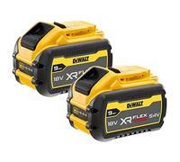 DEWALT DCB547 18v / 54v XR FLEXVOLT 9.0ah Batería DCB547-XJ-Twin Pack, 18V, Amarillo