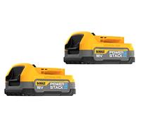 DEWALT juego de 2 x baterías 18V 1.7Ah POWERSTACK DCBP034E2
