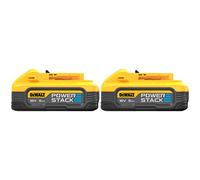 DeWalt DCBP518H2 - Batería Powerstack de 18 V y 5.0 Ah (2 Unidades)