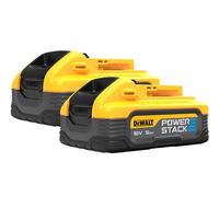DeWalt DCBP518H2 - Batería Powerstack de 18 V y 5.0 Ah (2 Unidades)