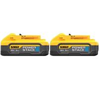 DeWalt DCBP518H2 - Batería Powerstack de 18 V y 5.0 Ah (2 Unidades)