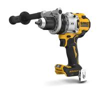 DEWALT DCD1007N-XJ - Taladro percutor sin escobillas 18V XR Premium, Diseño Compacto, Luz LED, 11 Posiciones, 3 Velocidades