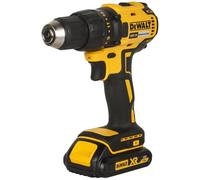 DEWALT DCD777D2T-QW - Taladro Atornillador sin escobillas XR 18V 13mm 65Nm con 2 baterías Li-Ion 2,0Ah y maletín TSTAK