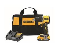 Dewalt DCD794D1 20V MAX Atomic Compact Series Brushless Ión 1/2" Kit de taladro atornillador inalámbrico (2 Ah)