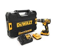 DeWALT DCD796D2-QW taladro Sin llave Negro, Amarillo 1,6 kg, DCD796D2-QW