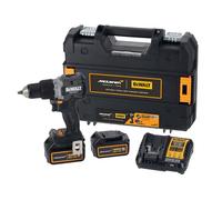 DeWalt DCD85MP2T McLaren F1 18V XR Taladro de martillo combinado inalámbrico sin escobillas con 2 baterías de 5 AH, cargador y funda