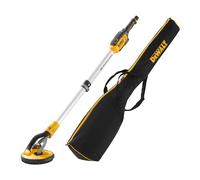 DEWALT DCE800NB-XJ - Lijadora de Yeso 18V, Motor sin escobillas, Eje telescópico extensible, Compatible con AirLock, Incluye 3x mallas de lijado y bolsa de transporte, No incluye batería ni cargador