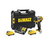 DEWALT DCF601D2-QW - Atornillador sin escobillas XR 12V 1/4" con 2 baterías Li-Ion 2Ah y maletín TSTAK