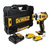 DeWalt DCF809D2T-QW Atornillador de Impacto inalámbrico 18 V, 2 Ah, Negro y Amarillo