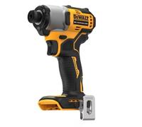 DeWalt DCF840N-XJ, Llave de impacto a batería XR 18V, Vaso hexagonal de ¼ pulgada, Autobloqueo, 200 Nm de par de apriete, Incluye gancho metálico para cinturón, Sin batería/cargador