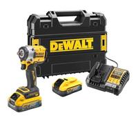 DEWALT DCF921H2T-QW - Aprietatuercas de impacto 1/2" 18V XR BRUSHLESS + 2 baterías + cargador + estuche T-STAK - Dewalt