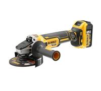 DEWALT DCG405P2 - Amoladora angular sin escobillas XR inalámbrica, 18 V, amarillo/negro, 125 mm