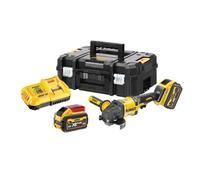 DeWalt DCG418X2-QW angle grinder 125mm 54V FV 2x9Ah Black Yellow