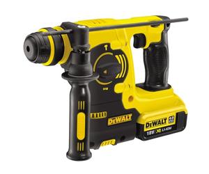 DeWalt DCH253M2-QW Martillo electroneumático XR SDS Plus 18V 2, 400 W, 18 V, Negro, Amarillo