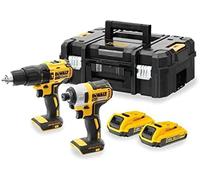Dewalt dck2060d2t-qw destornillador eléctrico y llave de impacto amar