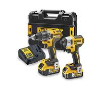Dewalt dck268p2t-qw destornillador eléctrico y llave de impacto negro