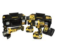 Dewalt dck384p2t-qw - paquete combinado de baterías (3 piezas), 18 v,