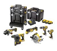 DEWALT DCK685P3T-QW 18V XR Kit de máquina 6 Piezas TSTAK