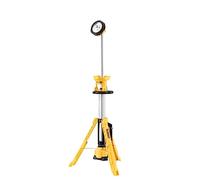 DeWalt DCL079-XJ - Foco LED con Trípode XR 18V, 3.000 lúmenes, Protección IP55 contra polvo y agua, Sin cargador/batería