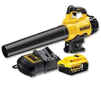 DeWalt DCM562P1-QW Soplador sin escobillas XR 18V con 1 batería Li-Ion 5
