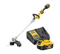DEWALT DCMST561P1-QW - Corta Bordes sin escobillas XR 18V 36cm Mango Plegable con 1 batería Li-Ion 5,0Ah