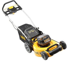 DeWalt DCMW564P2-QW, Cortacésped sin escobillas XR con 2 baterías de 18V Li-Ion 5Ah (36V) y Ancho de Corte de 48cm, 18 V, Amarillo