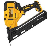 DeWalt DCN650N-XJ DCN650N-XJ-Clavadora de Acabado sin escobillas XR 18V sin Cargador/batería 15Ga para Clavos 34° de 1,8mm diámetro y 32-63mm Largo, 18 V, Negro/Amarillo